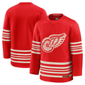 Choea D.Red wings Red Centennial Premium Jerseys