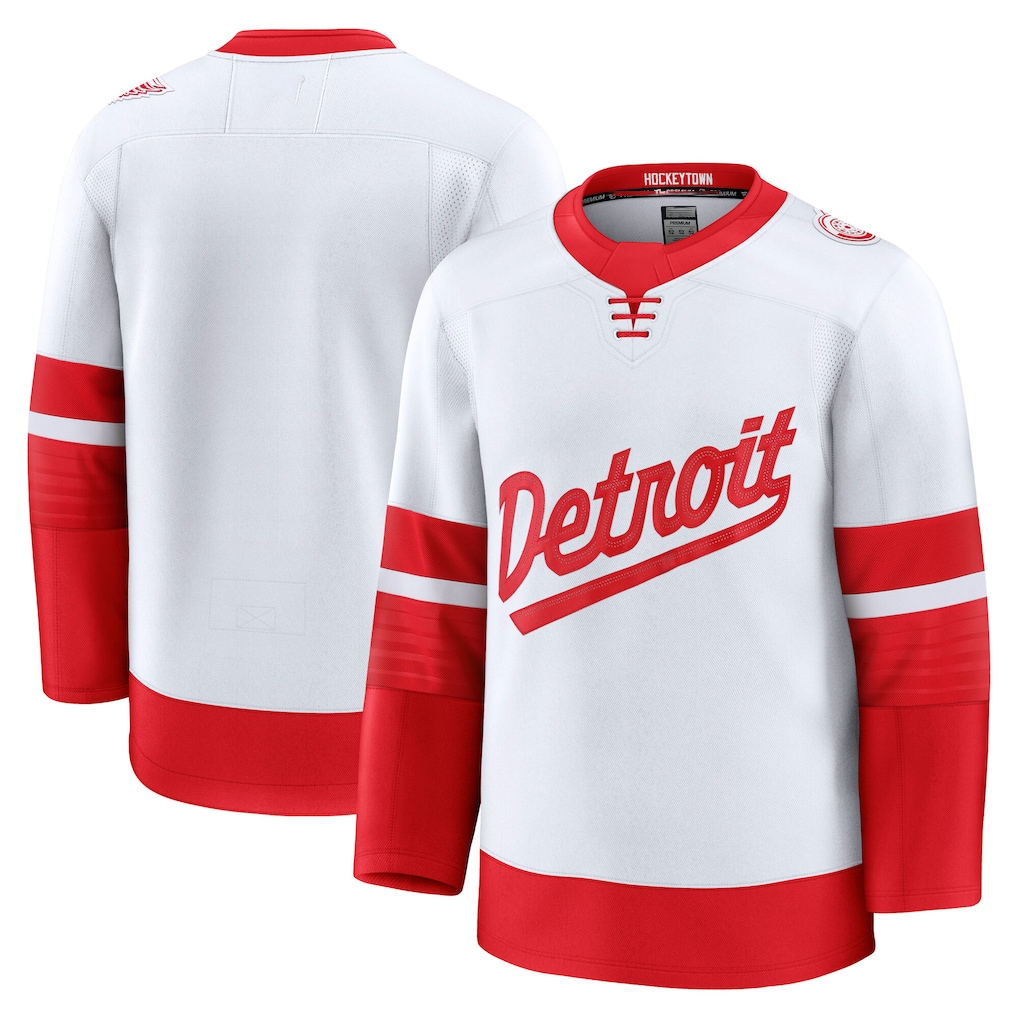 Choea D.Red wings White 2025 Stadium Series Premium Jerseys