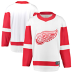 Choea D.Red wings White Breakaway Away Jerseys