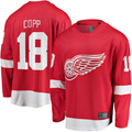 Choea D.Red wings #18 Andrew Copp Red Home Breakaway Player Jerseys