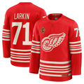 Choea D.Red wings #71 Dylan Larkin Red Centennial Premium Player Jerseys