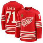 Choea D.Red wings #71 Dylan Larkin Red Centennial Premium Player Jerseys