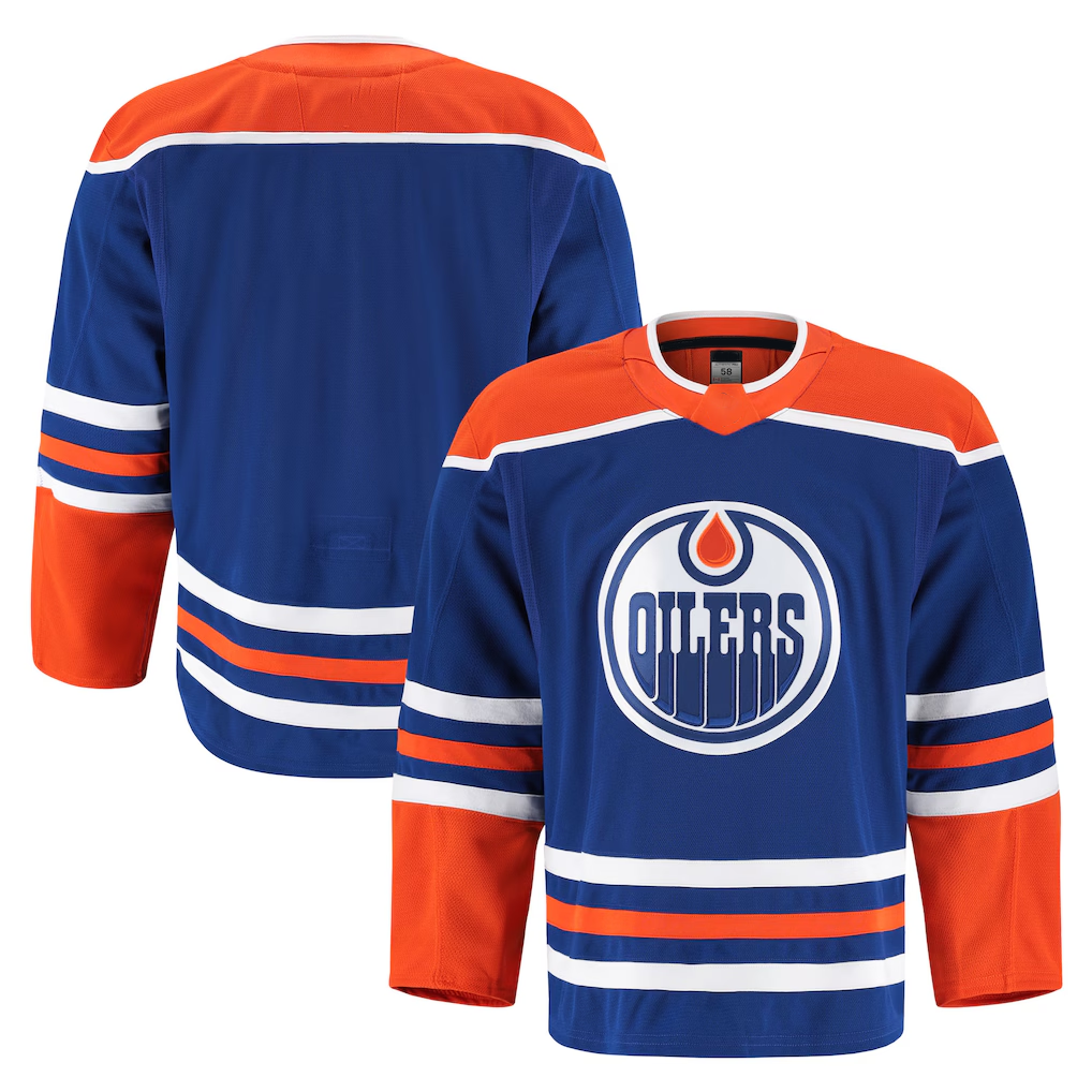 Choea E.Oilers Royal Home Authentic Pro Jerseys