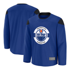 Choea E.Oilers Royal Practice Jerseys