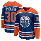 Choea E.Oilers #30 Calvin Pickard Royal Home Premier Breakaway Player Jerseys