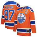 Choea E.Oilers #97 Connor McDavid Mitchell & Ness Orange Power Play Jerseys