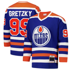 Choea E.Oilers #99 Wayne Gretzky Royal 1979-80 Power Play Jerseys