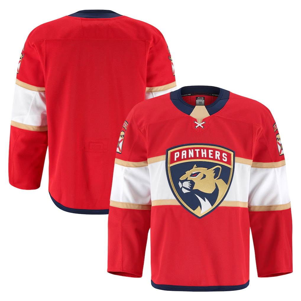 Choea F.Panthers Red Home Authentic Pro Jerseys