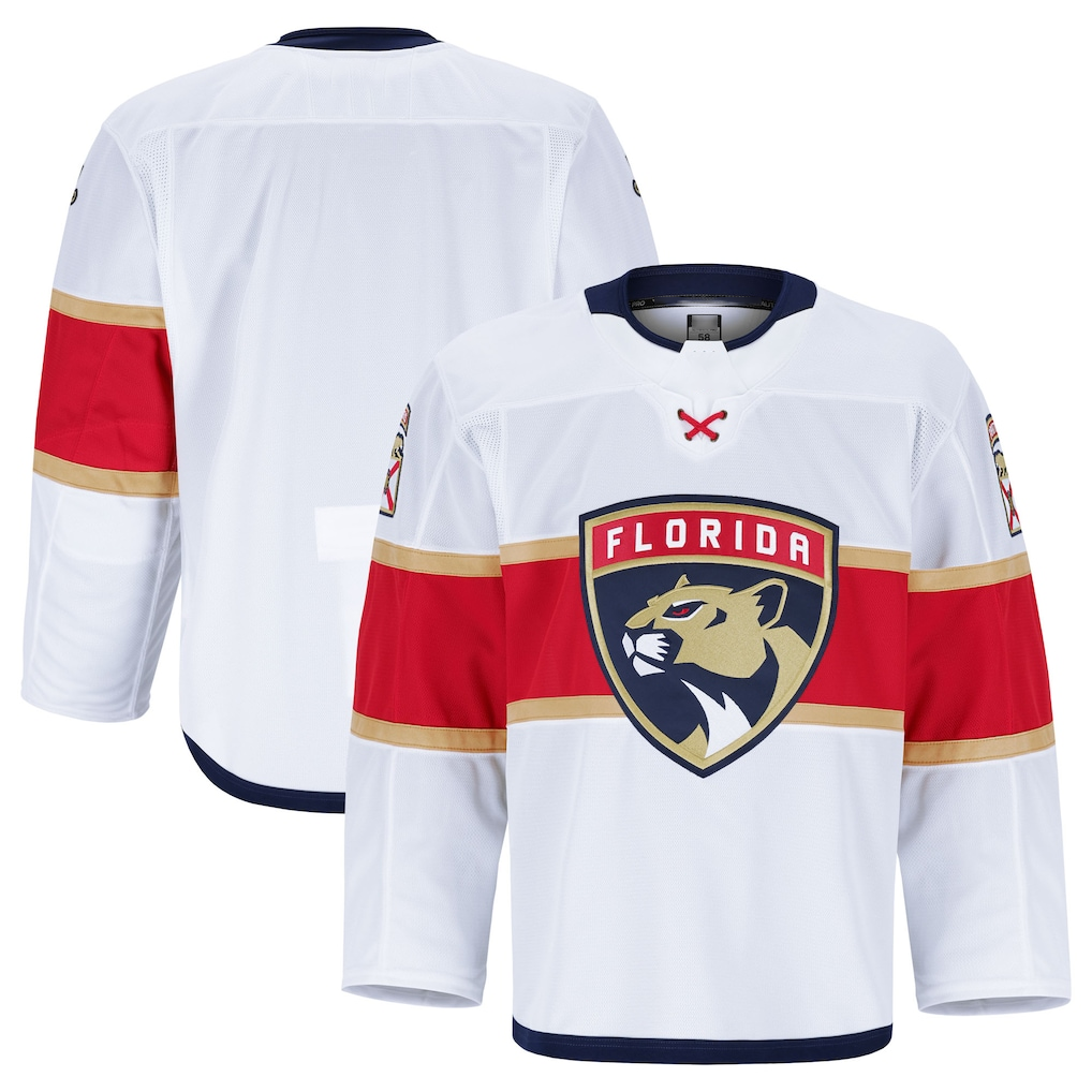 Choea F.Panthers White Away Authentic Pro Jerseys