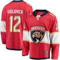 Choea F.Panthers #12 Jonah Gadjovich Red Premier Breakaway Player Jerseys