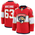 Choea F.Panthers #63 Brad Marchand Red Home Premium Jerseys