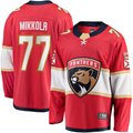 Choea F.Panthers #77 Niko Mikkola Red Premier Breakaway Player Jerseys
