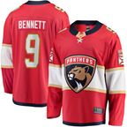 Choea F.Panthers #9 Sam Bennett Red Home Breakaway Replica Jerseys