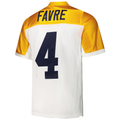 Choea GB.Packers 1994 #4 Brett Favre Mitchell & Ness White Authentic Throwback Retired Player Stitched Puhic Jersey