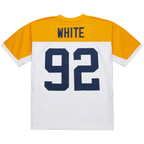 Choea GB.Packers 2010 #92 Reggie White Mitchell & Ness White 1994 Legacy Replica Stitched Puhic Jersey