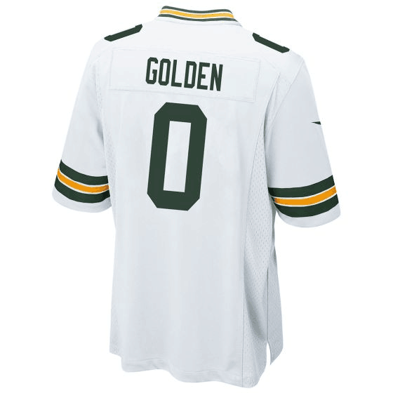 Choea GB.Packers #0 Matthew Golden Away Game Stitched Jerseys