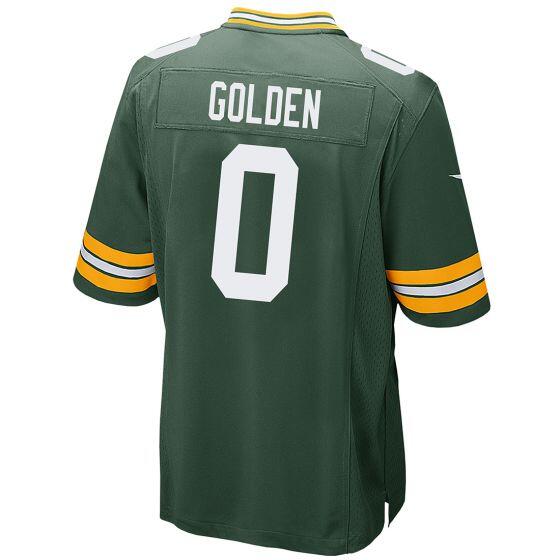 Choea GB.Packers #0 Matthew Golden Home Game Stitched Jerseys