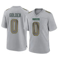 Choea GB.Packers #0 Matthew Golden Player Gray Atmosphere Fashion Home Game Stitched Jerseys