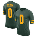 Choea GB.Packers #0 Matthew Golden Player Green Alternate Vapor Home Game Stitched Jerseys