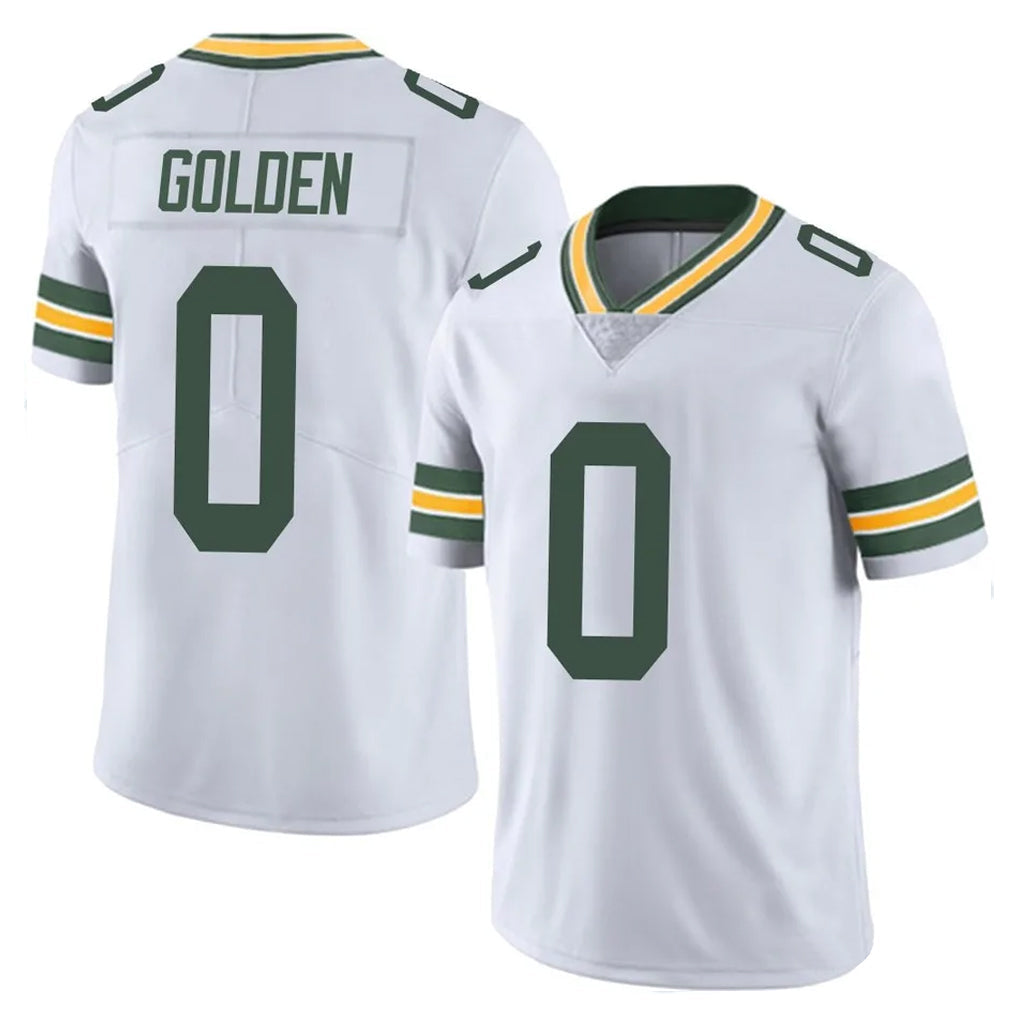 Choea GB.Packers #0 Matthew Golden Player White Vapor Untouchable Limited Home Game Stitched Jerseys