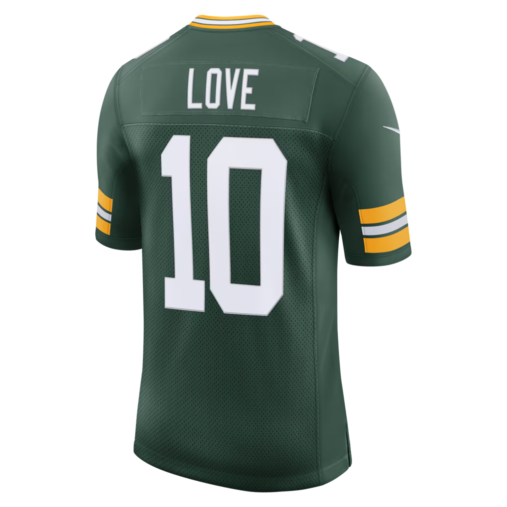 Choea GB.Packers #10 Jordan Love Green Vapor Untouchable Stitched Limited Jerseys