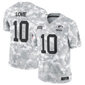 Choea GB.Packers #10 Jordan Love Player Arctic Camo Salute to Service Limited Stitched Jerseys