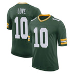 Choea GB.Packers #10 Jordan Love Player Green Limited Classic Home Game Stitched Jerseys