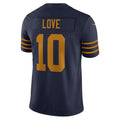 Choea GB.Packers #10 Jordan Love Player Navy Classic Vapor F.U.S.E. Limited Stitched Jerseys