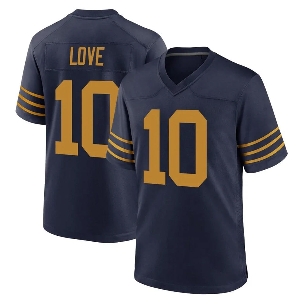 Choea GB.Packers #10 Jordan Love Player Navy The 1923 Classic Home Game Stitched Jerseys