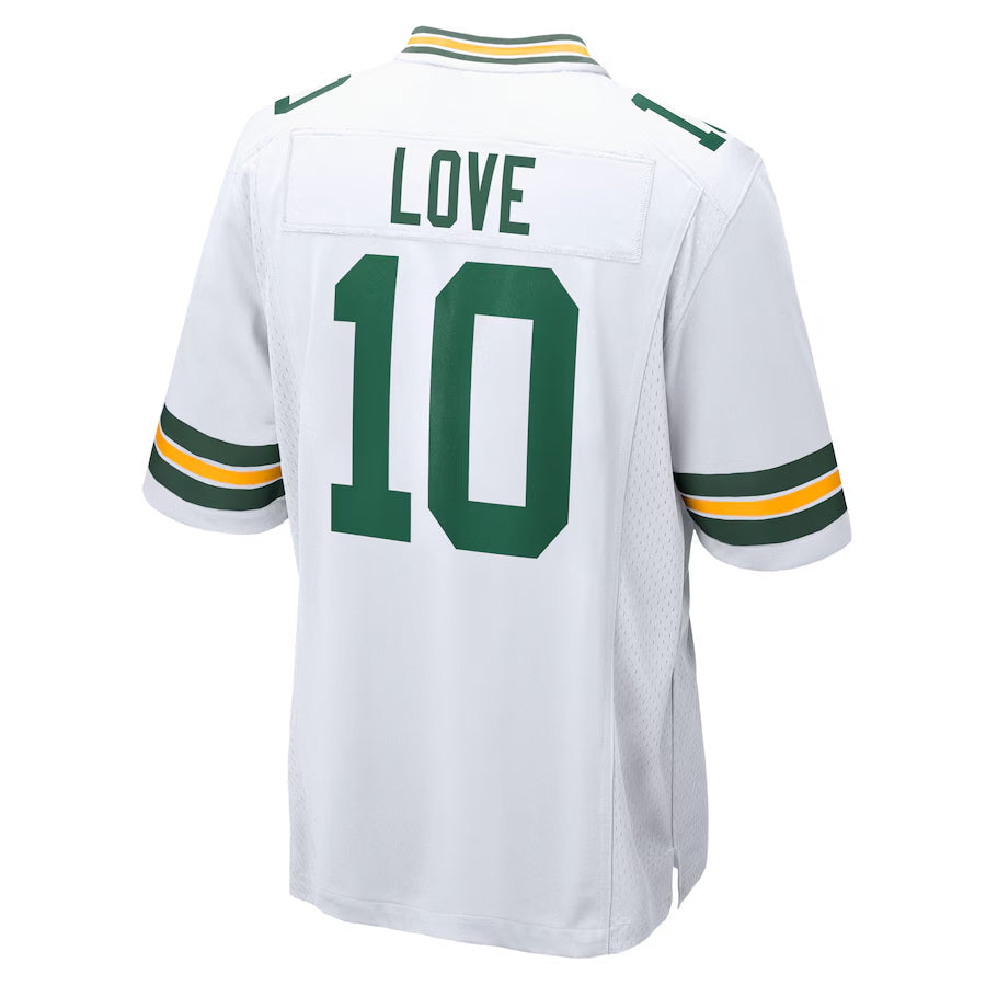 Choea GB.Packers #10 Jordan Love Player White Home Game Stitched Jerseys