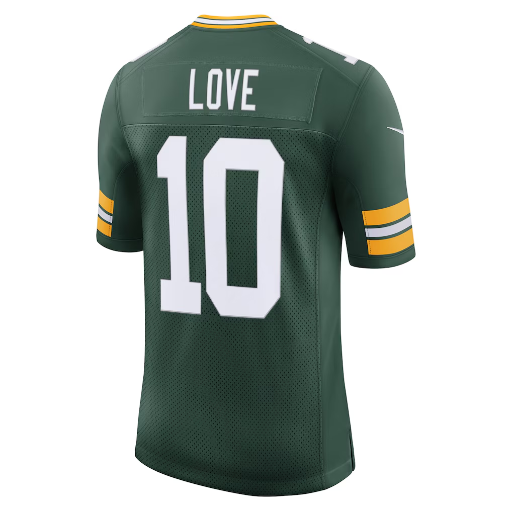 Choea GB.Packers #10 Packers Jordan Love Green Team Vapor Untouchable Limited Stitched Jerseys