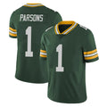 Choea GB.Packers #1 Micah Parsons Player Green Vapor Untouchable Limited Home Game Stitched Jerseys