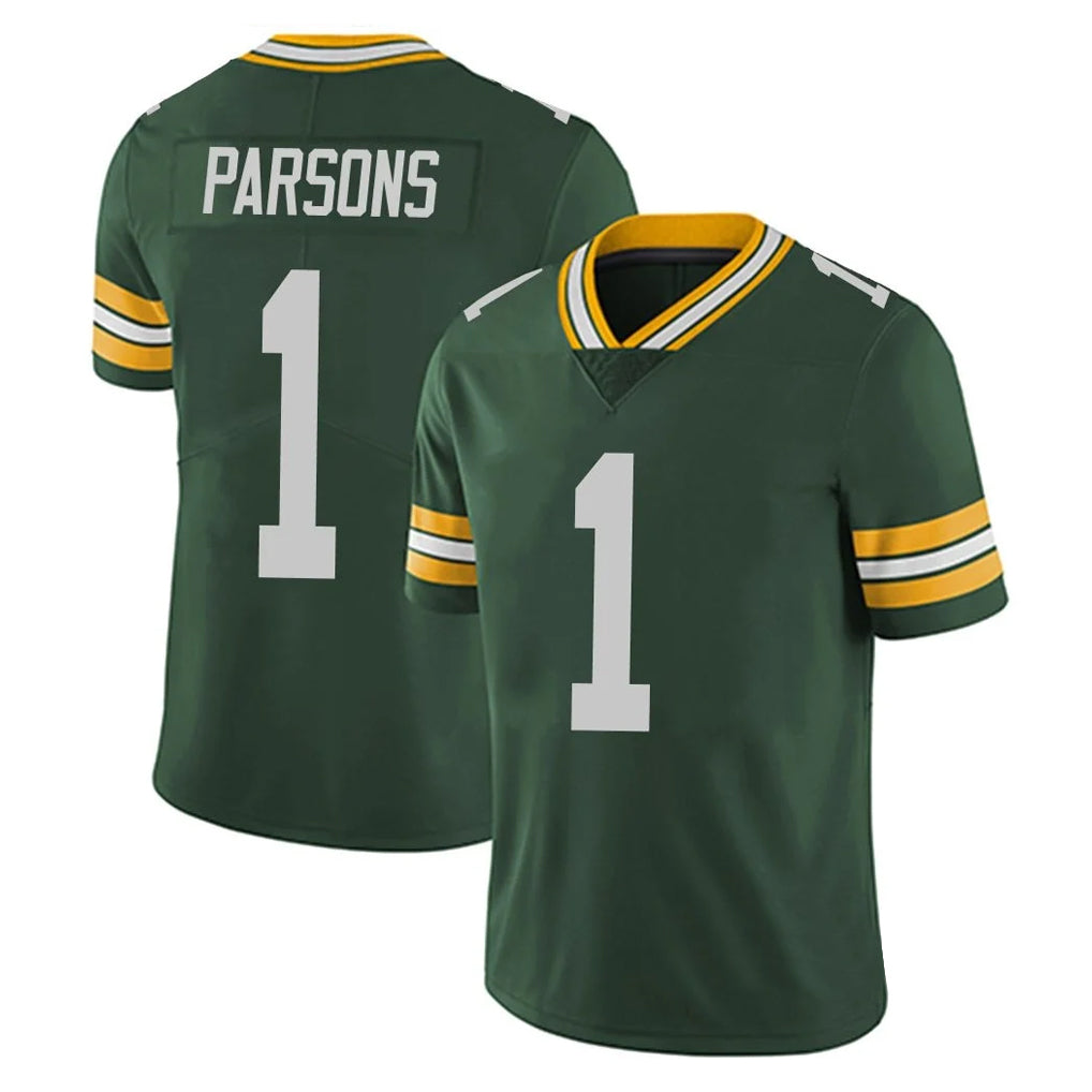 Choea GB.Packers #1 Micah Parsons Player Green Vapor Untouchable Limited Home Game Stitched Jerseys