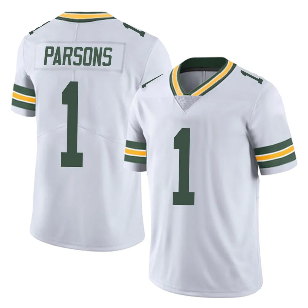 Choea GB.Packers #1 Micah Parsons Player White Vapor Untouchable Limited Home Game Stitched Jerseys