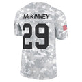 Choea GB.Packers #29 Xavier McKinney Player Arctic Camo Salute to Service Stitched Jerseys