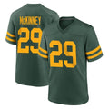 Choea GB.Packers #29 Xavier McKinney Player Green Alternate Home Game Stitched Jerseys