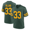 Choea GB.Packers #33 Evan Williams Player Green Alternate Home Game Stitched Jerseys