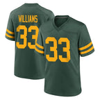 Choea GB.Packers #33 Evan Williams Player Green Alternate Home Game Stitched Jerseys