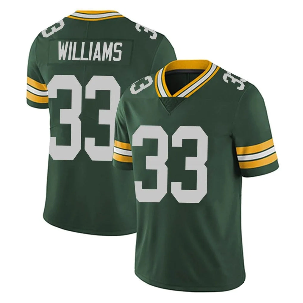 Choea GB.Packers #33 Evan Williams Player Green Vapor Untouchable Limited Home Game Stitched Jerseys