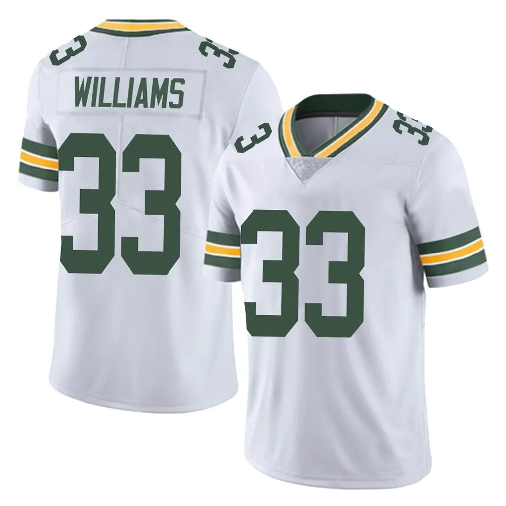 Choea GB.Packers #33 Evan Williams Player White Vapor Untouchable Limited Home Game Stitched Jerseys