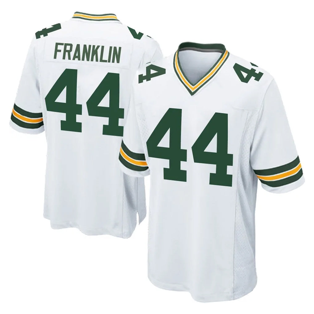 Choea GB.Packers #44 Zaire Franklin Player White Home Game Stitched Jerseys