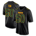 Choea GB.Packers #50 Zach Tom Player Black Fashion Home Game Stitched Jerseys