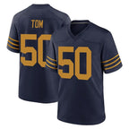 Choea GB.Packers #50 Zach Tom Player Navy The 1923 Classic Home Game Stitched Jerseys