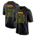 Choea GB.Packers #56 Edgerrin Cooper Player Black Fashion Home Game Stitched Jerseys