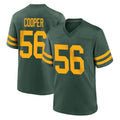 Choea GB.Packers #56 Edgerrin Cooper Player Green Alternate Home Game Stitched Jerseys