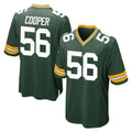 Choea GB.Packers #56 Edgerrin Cooper Player Green Home Game Stitched Jerseys