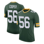 Choea GB.Packers #56 Edgerrin Cooper Player Green Limited Classic Home Game Stitched Jerseys