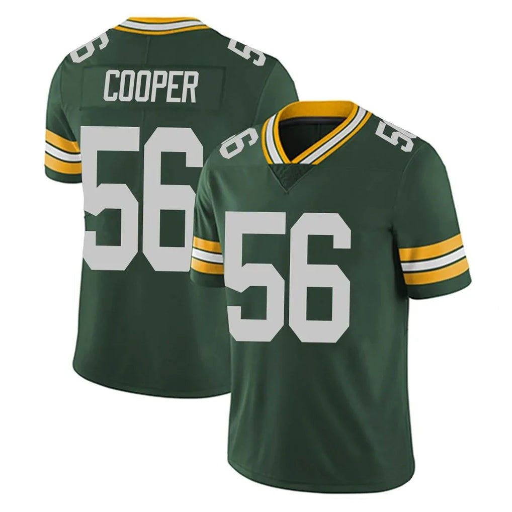 Choea GB.Packers #56 Edgerrin Cooper Player Green Vapor Untouchable Limited Home Game Stitched Jerseys