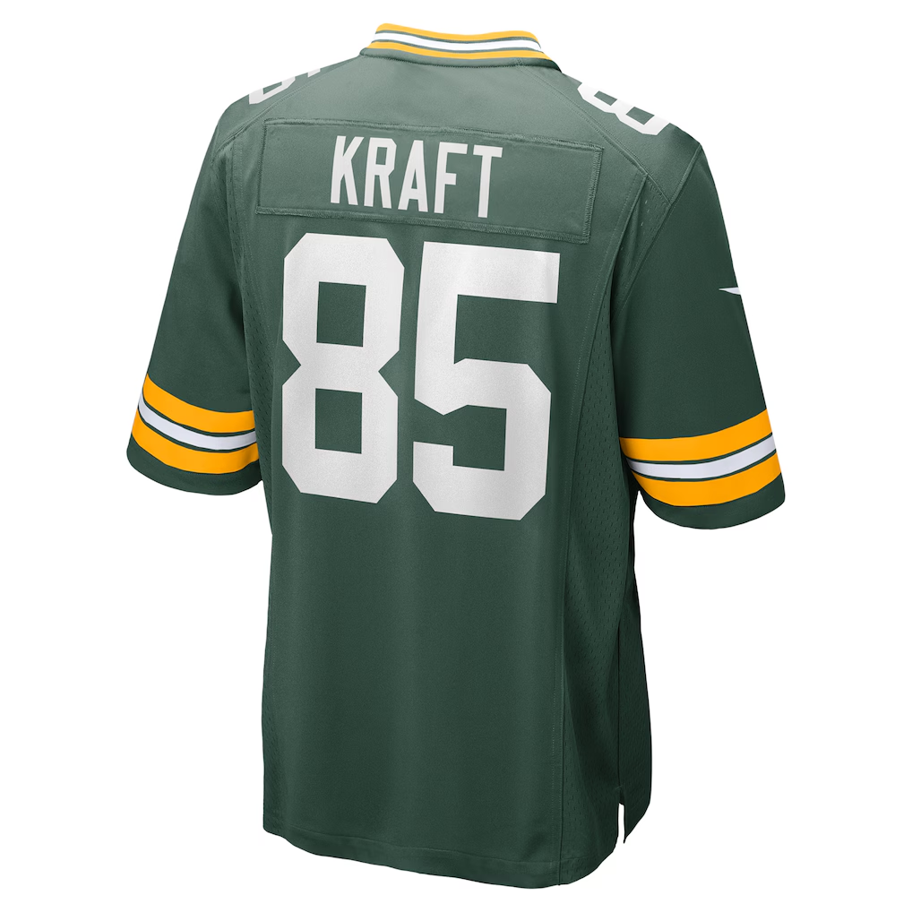 Choea GB.Packers #85 Tucker Kraft Green Game Stitched Jerseys