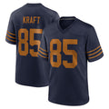 Choea GB.Packers #85 Tucker Kraft Player Navy The 1923 Classic Game Stitched Jersey